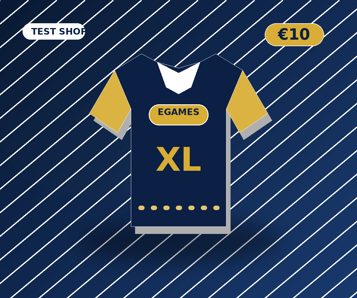 Maglia Test Egamesworld XL